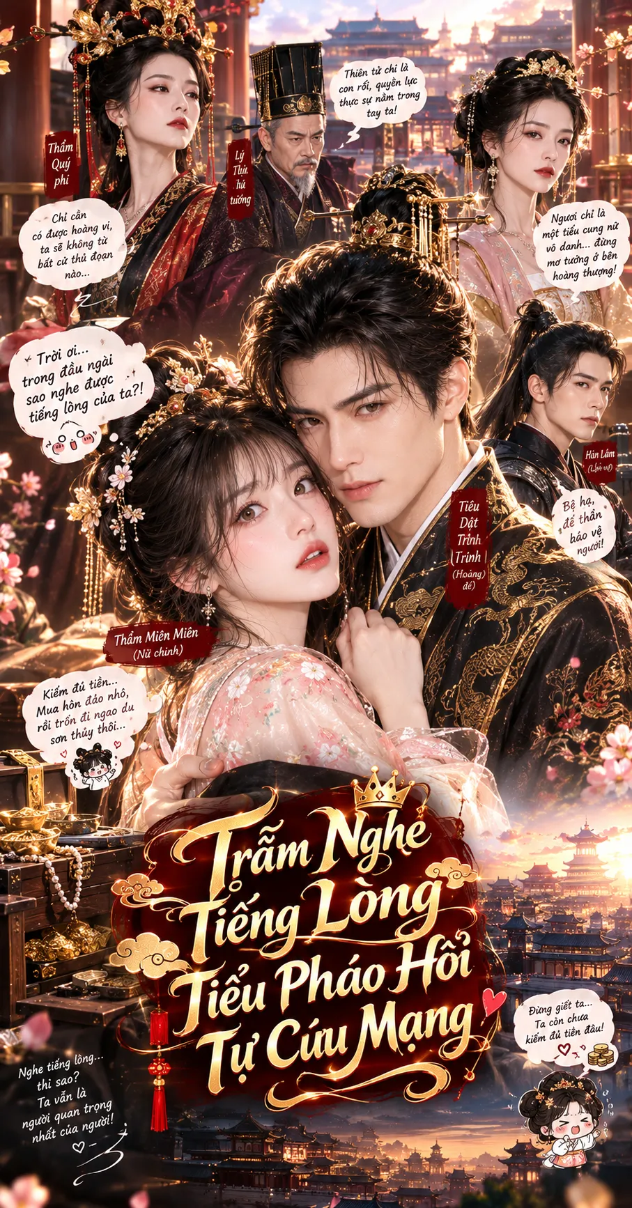 Trẫm Nghe Tiếng Lòng Tiểu Pháo Hôi Tự Cứu Mạng