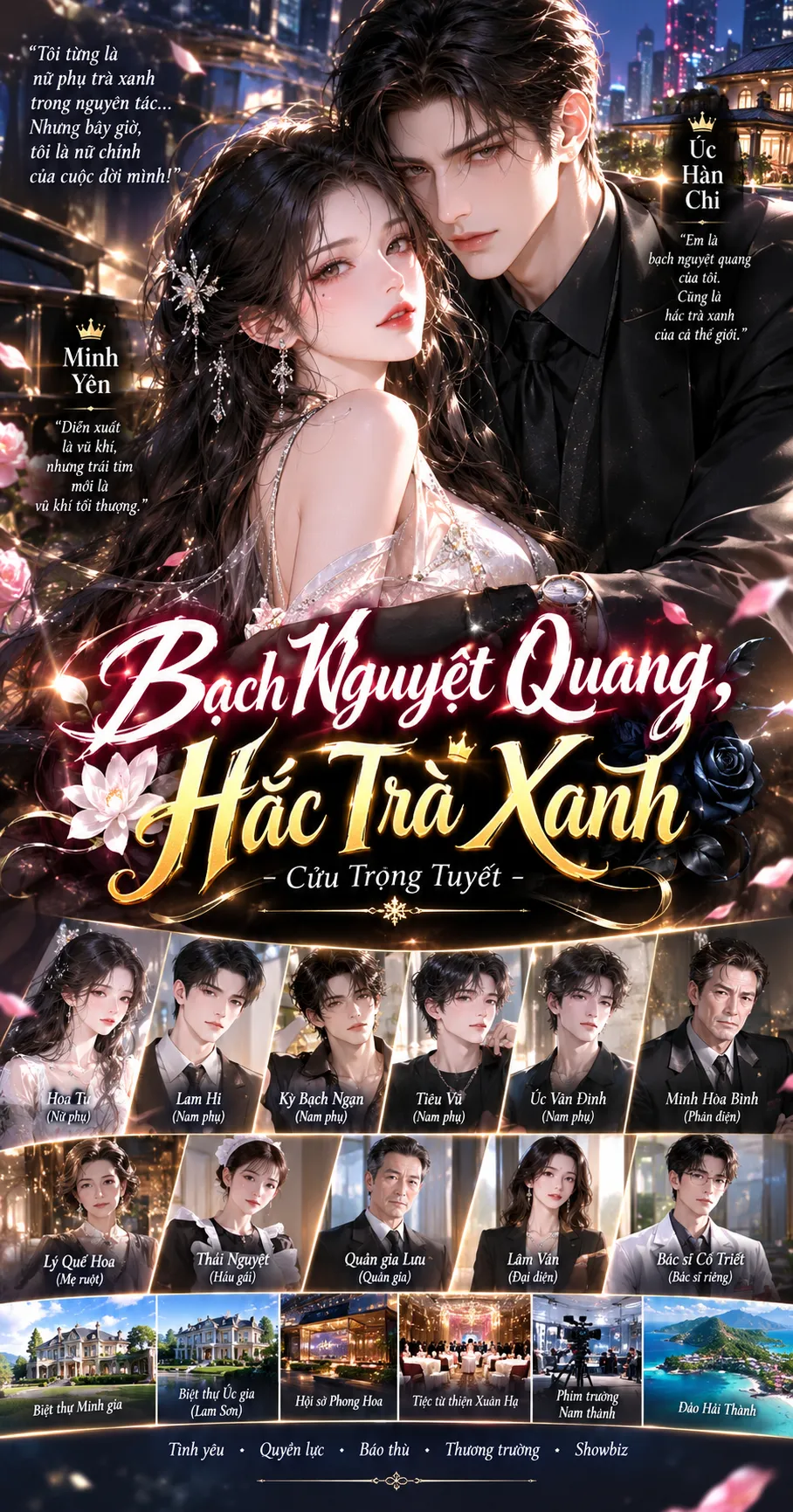 Bạch Nguyệt Quang, Hắc Trà Xanh - Cửu Trọng Tuyết
